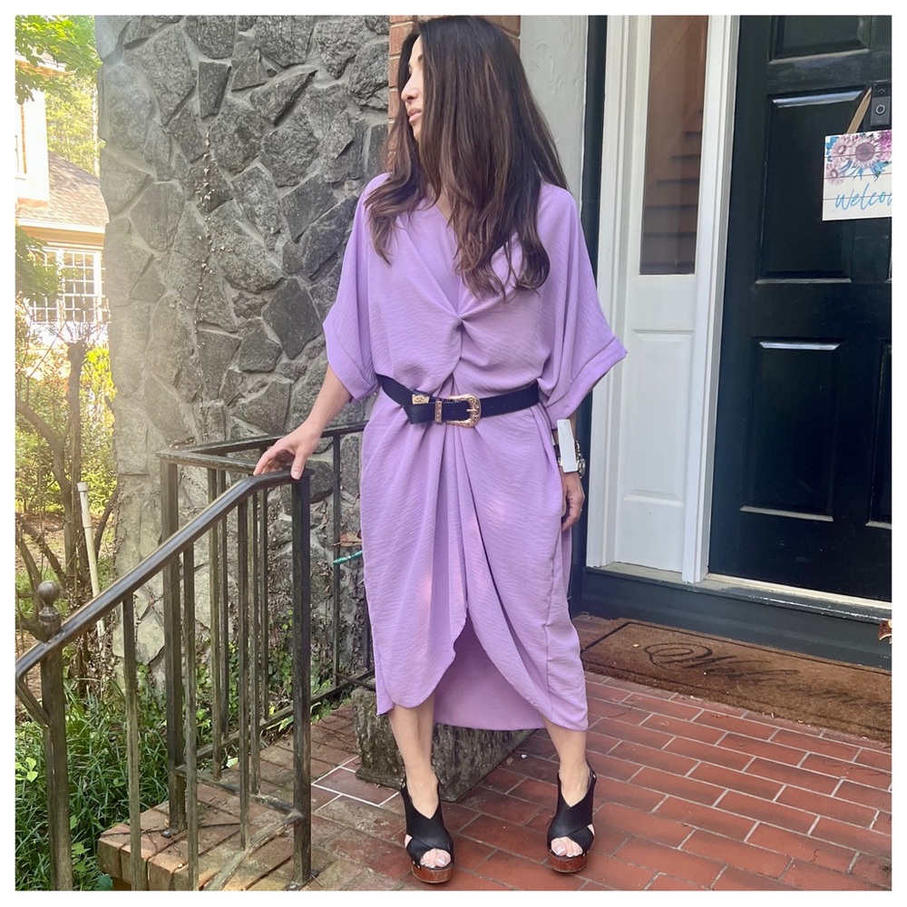 Made in Italy Caftan loose fit dress - Picture 2 of 6